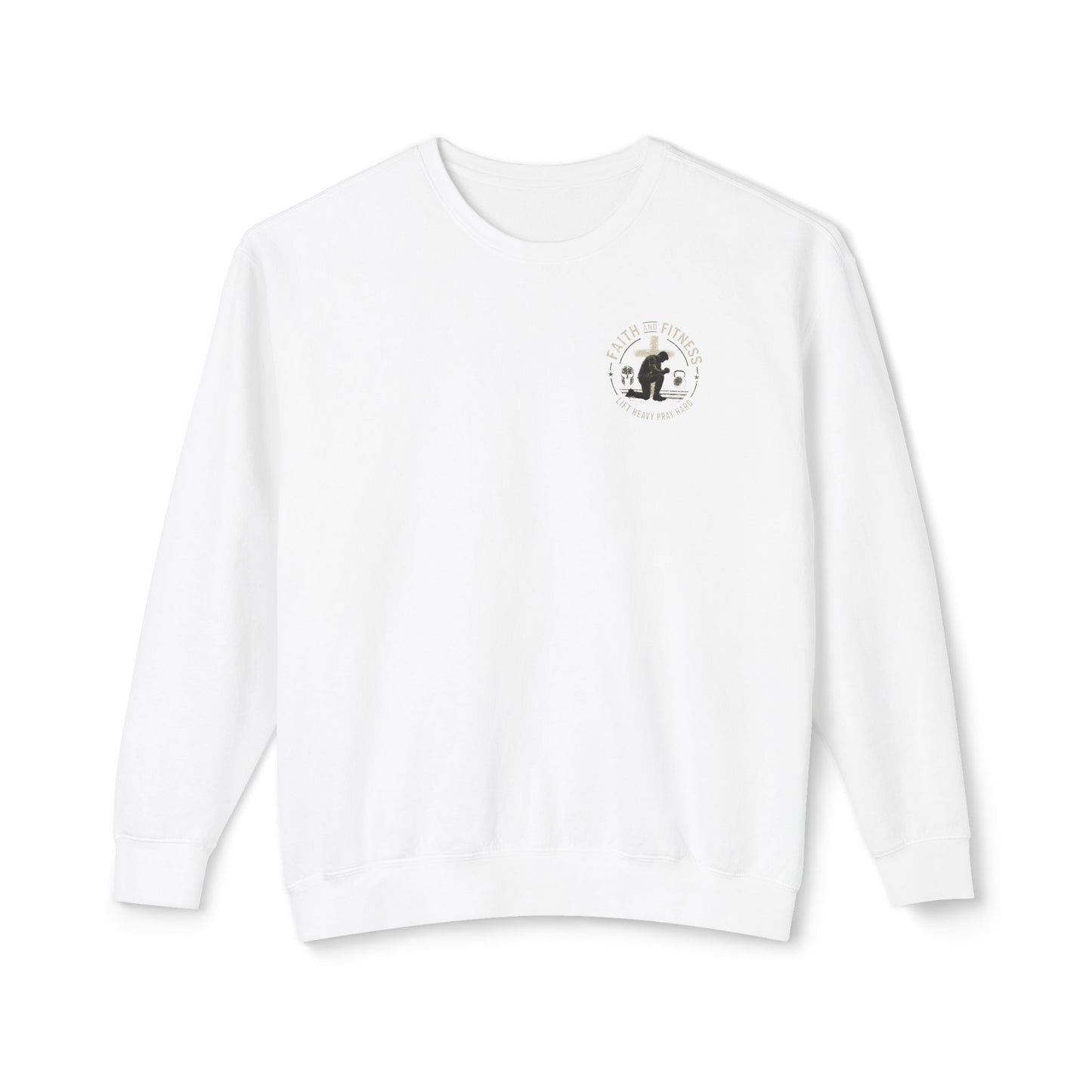 Unisex Lightweight Crewneck Sweatshirt faith over fear