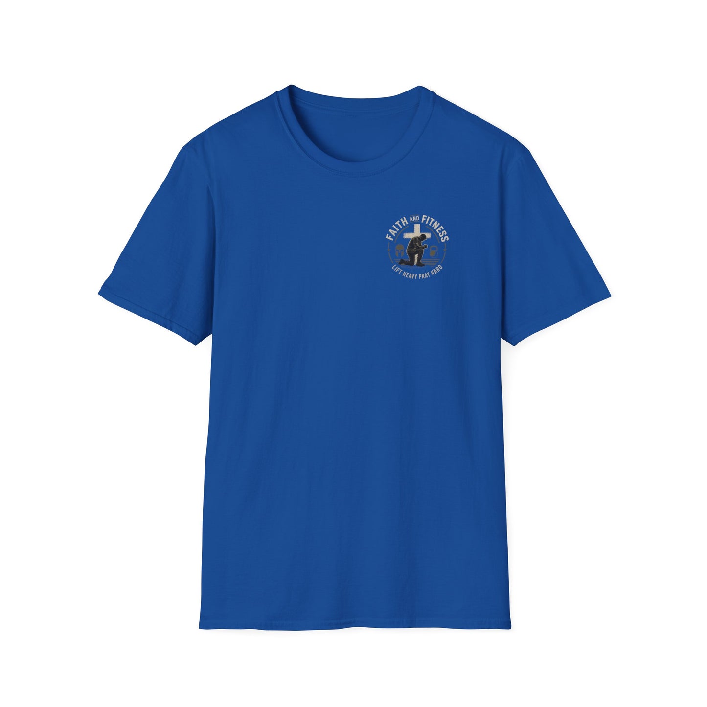 Bigfoot Camping T‑Shirt — "Faith & Friends" Sasquatch Outdoor Graphic Tee