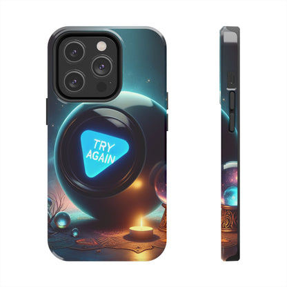 Funny Tough Phone Cases - try again Design