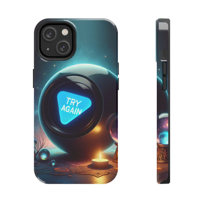 Funny Tough Phone Cases - try again Design
