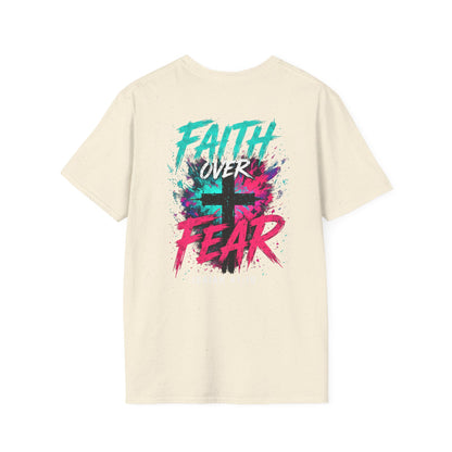 Bigfoot Camping T‑Shirt — "Faith & Friends" Sasquatch Outdoor Graphic Tee