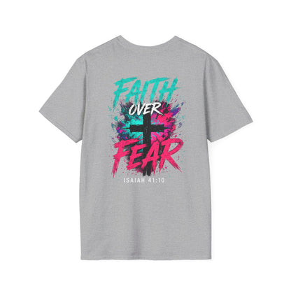 Bigfoot Camping T‑Shirt — "Faith & Friends" Sasquatch Outdoor Graphic Tee