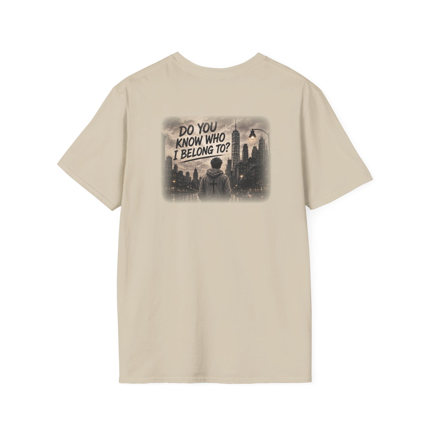 Do You Know Who I Belong To? Graphic T-Shirt — Moody Urban Night Cityscape Tee