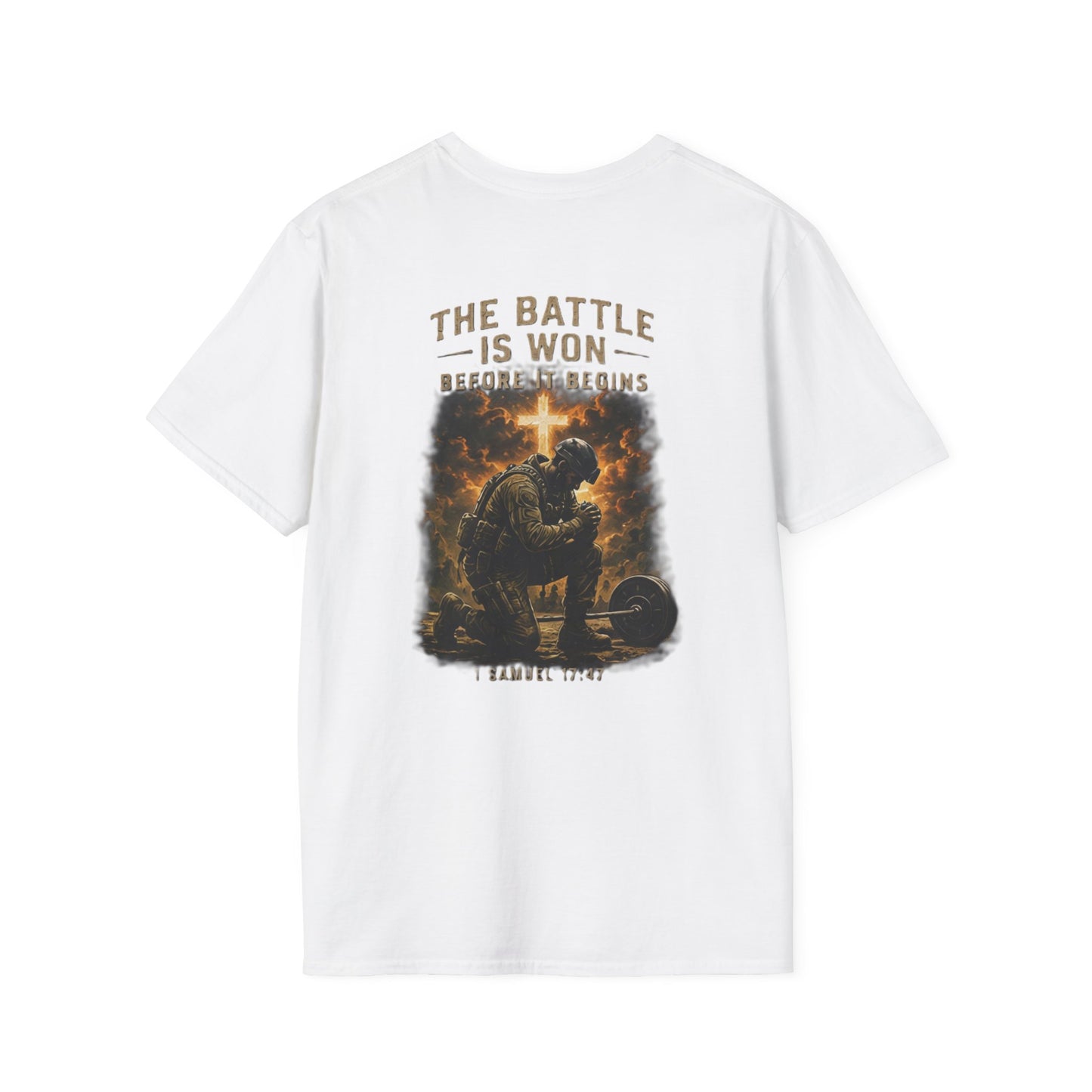 The Battle Is one graphic tee unisex tee