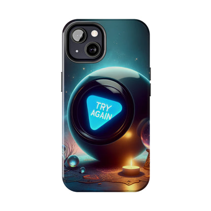 Funny Tough Phone Cases - try again Design