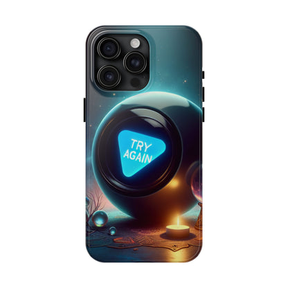 Funny Tough Phone Cases - try again Design