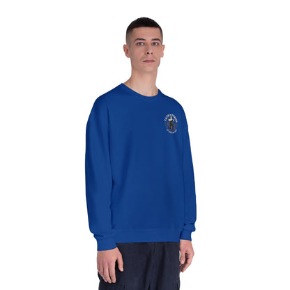 Faith Over Fear Sweatshirt — Christian Crewneck with Cross Graphic