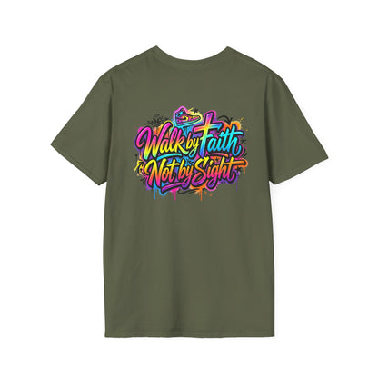 WALK BY FAITH NOT BY SIGHT T-Shirt — Motivational Gym Tee