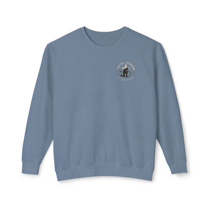 Unisex Lightweight Crewneck Sweatshirt faith over fear