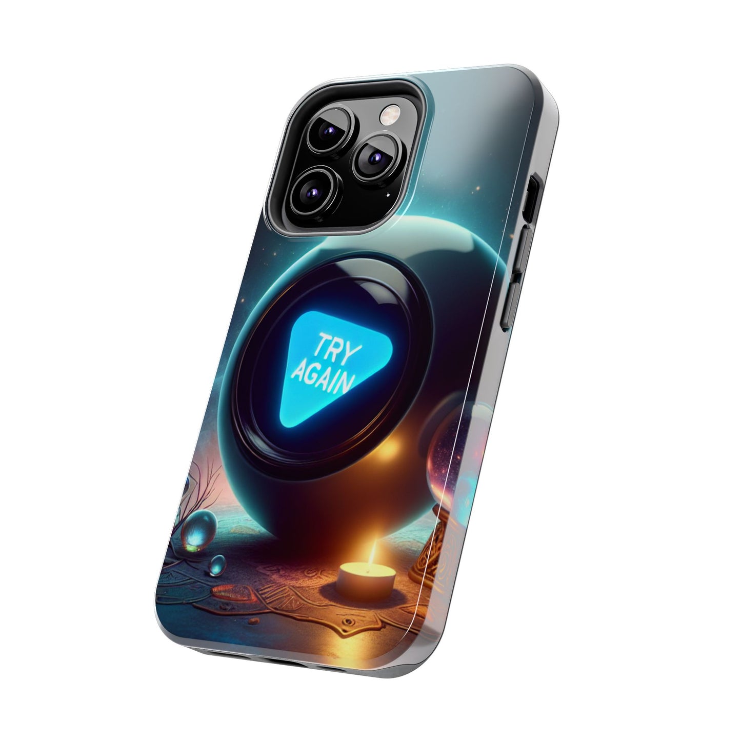 Funny Tough Phone Cases - try again Design