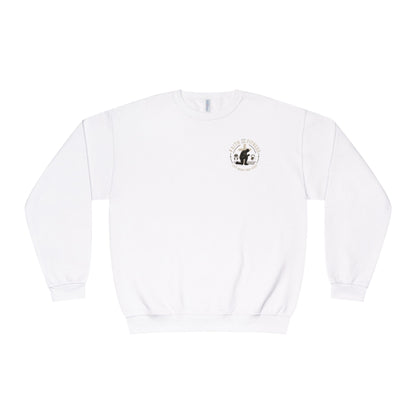 Faith Over Fear Sweatshirt — Christian Crewneck with Cross Graphic