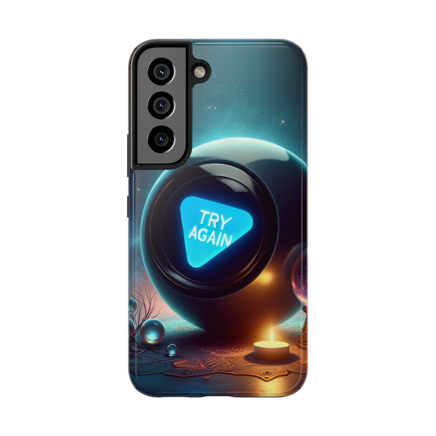 Funny Tough Phone Cases - try again Design