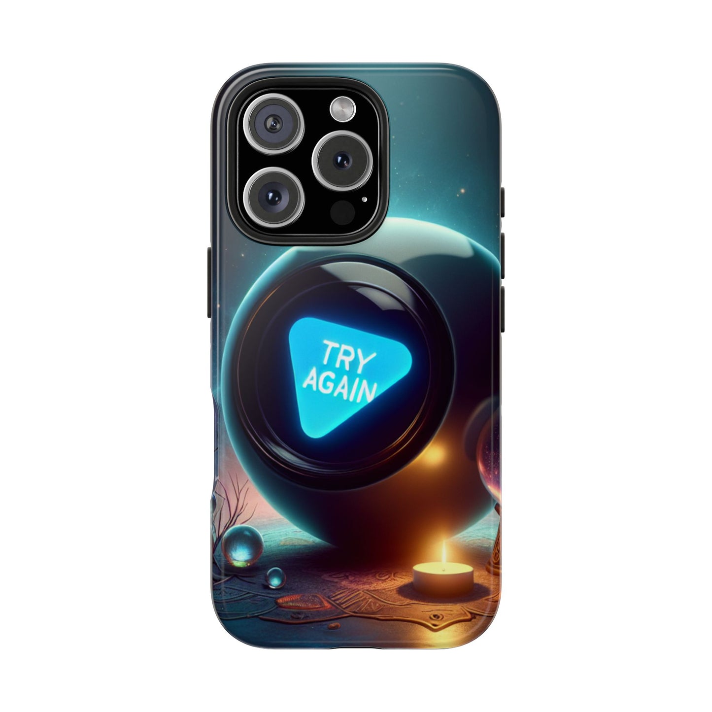 Funny Tough Phone Cases - try again Design