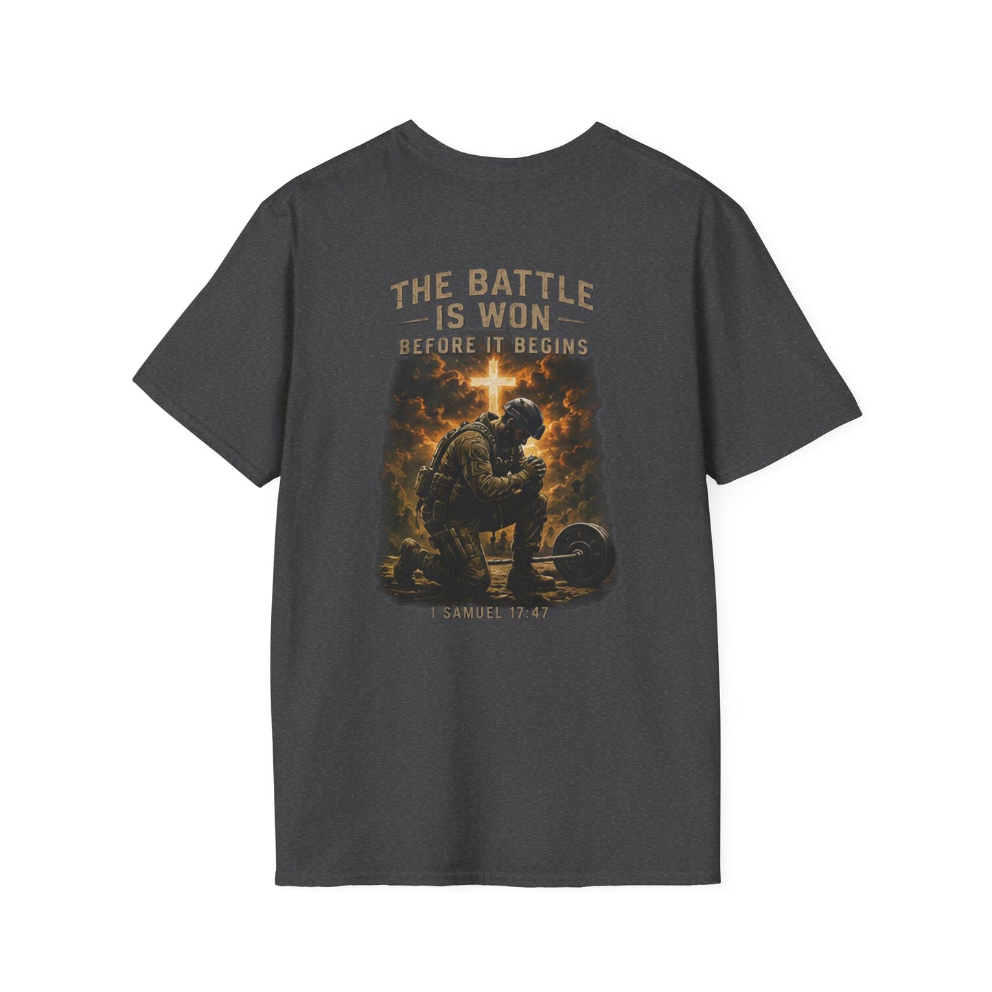 The Battle Is one graphic tee unisex tee